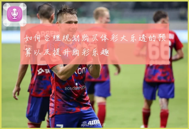 如何合理规划购买体彩大乐透的预算以及提升购彩乐趣